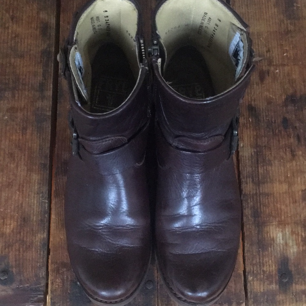 Frye leather boots